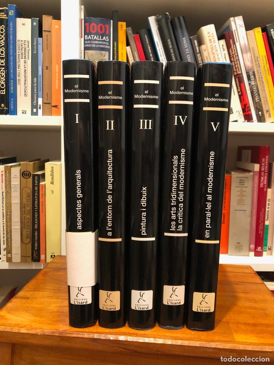 Libros de segunda mano: El Modernismo. 5 volumenes. Ediciones LIsard . Completa. - Foto 1