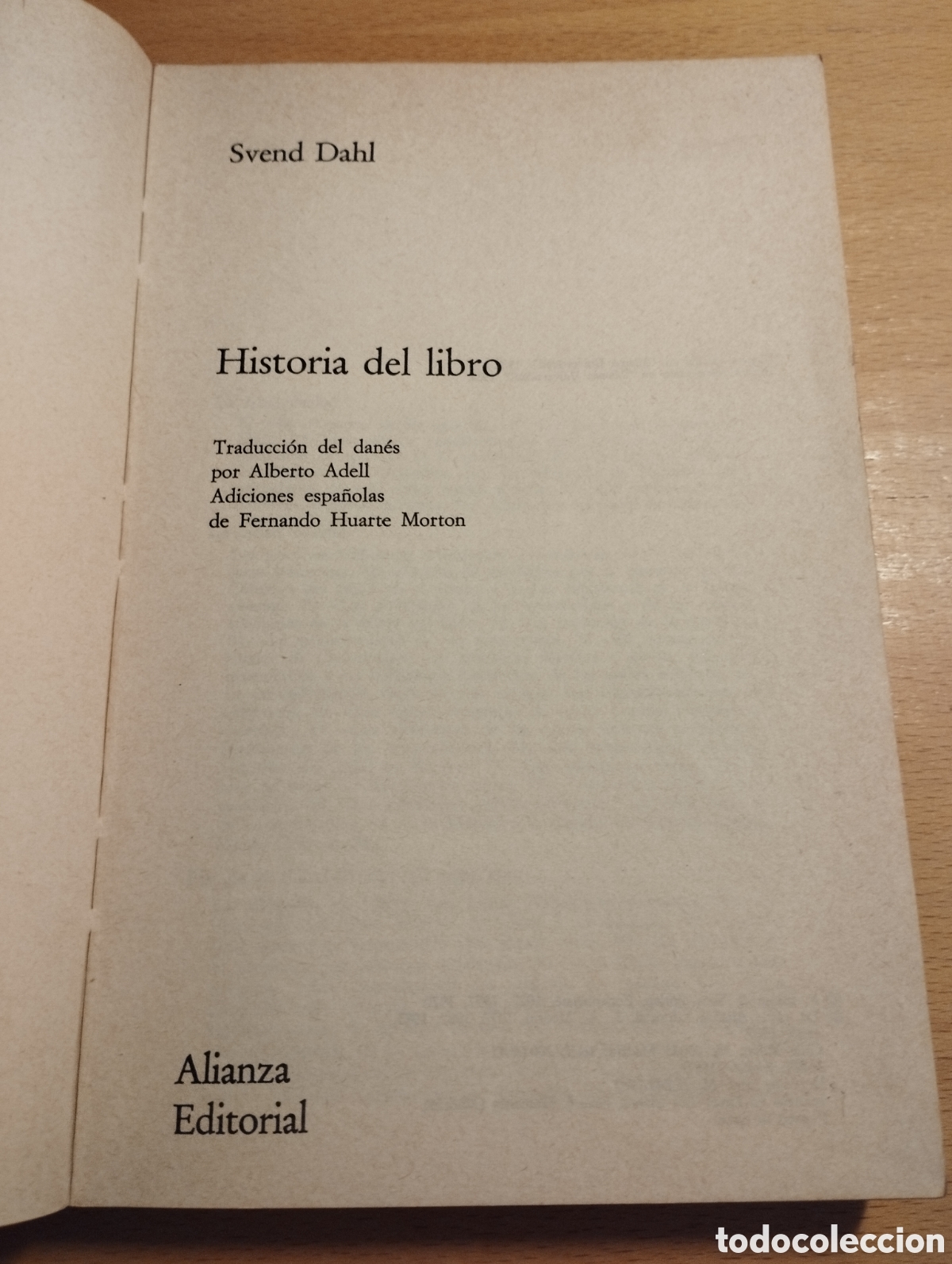 Libros de segunda mano: HISTORIA DEL LIBRO (SVEND DAHL) - Foto 3