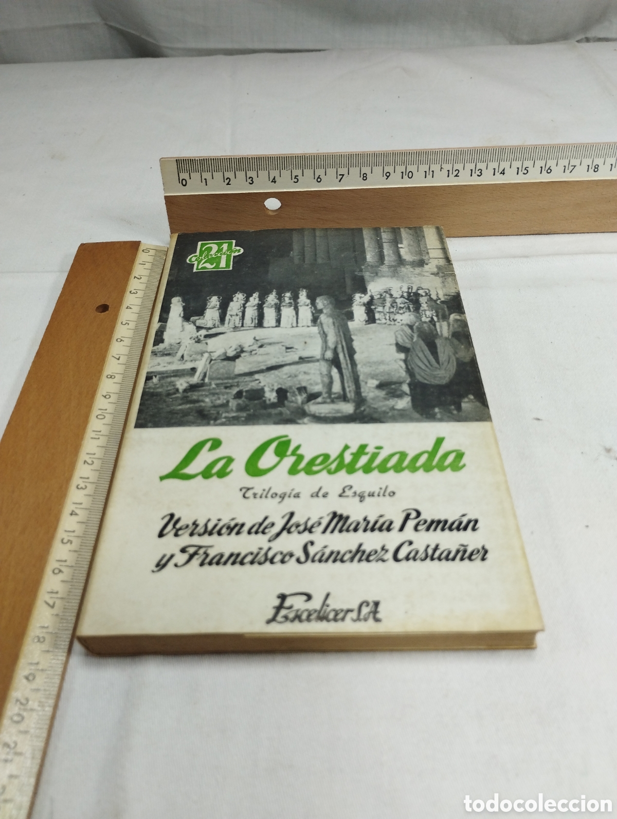 Libros de segunda mano: La Orestiada. Versi&oacute;n de Jos&eacute; Mar&iacute;a Peman y Francisco S&aacute;nchez, 1960 KKB - Foto 1