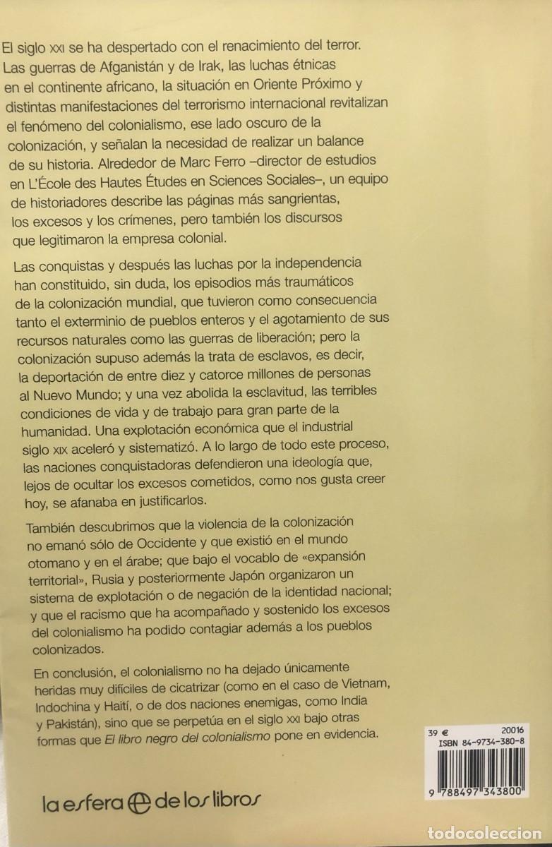 Libros de segunda mano: El libro negro del colonialismo - Foto 6