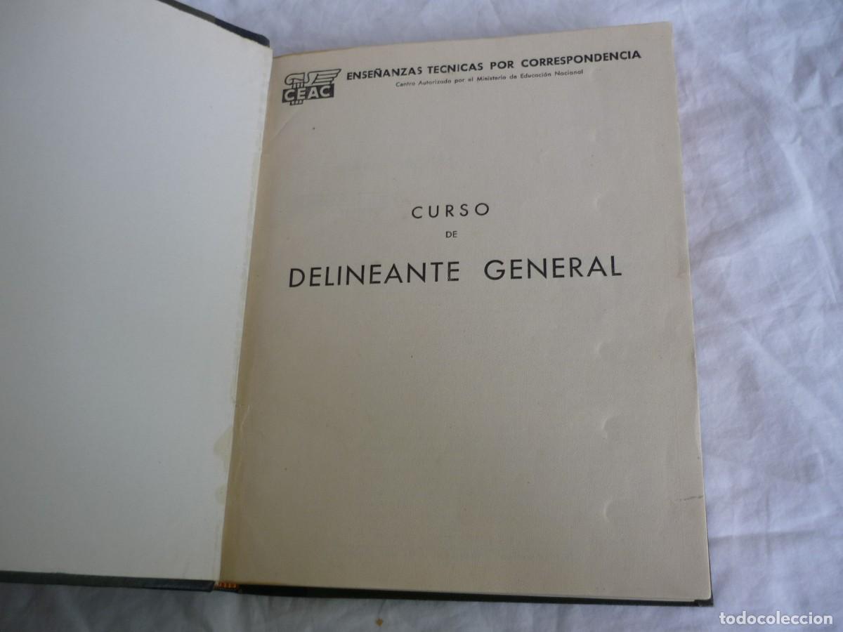 Libros de segunda mano: Curso de delineante general 3 tomos encuadernados 1958 - Foto 7