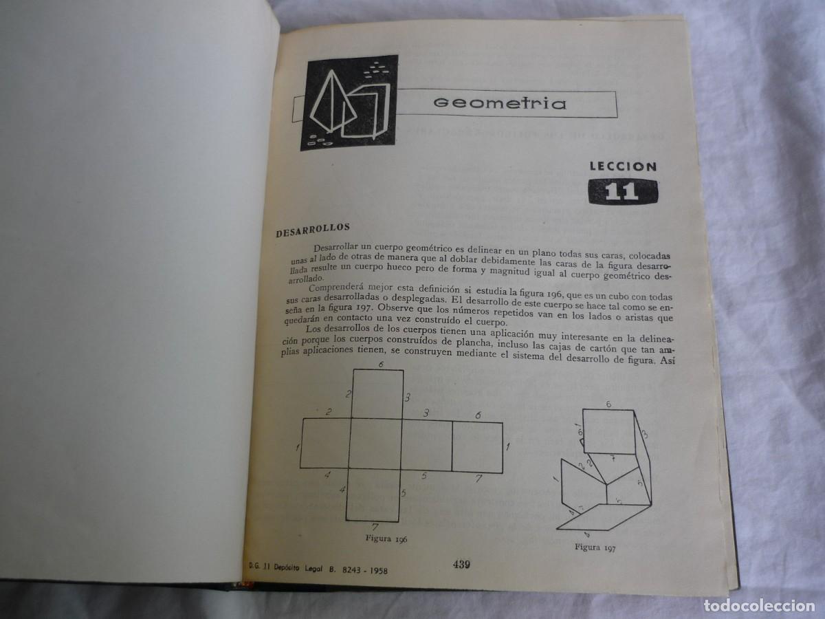 Libros de segunda mano: Curso de delineante general 3 tomos encuadernados 1958 - Foto 11