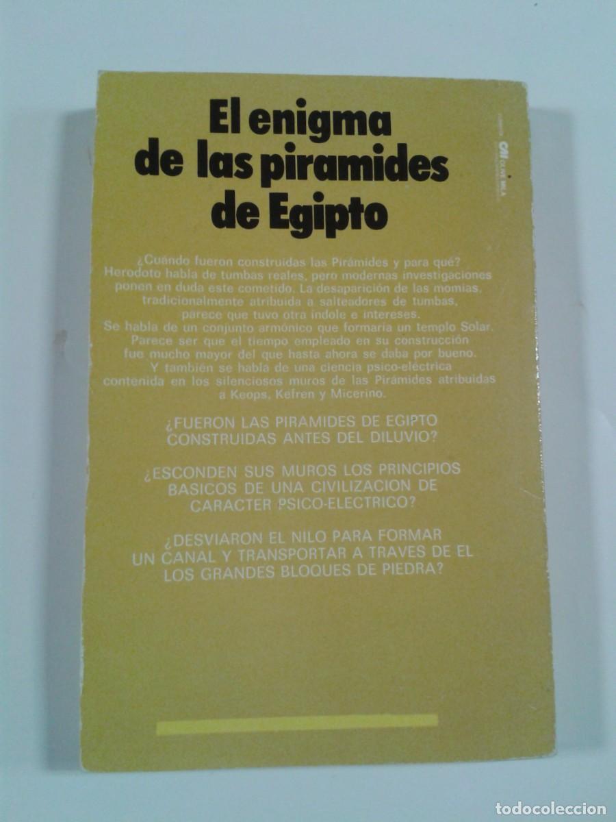 Libros de segunda mano: EL ENIGMA DE LAS PIRAMIDES DE EGIPTO, P. Guirao - Foto 2