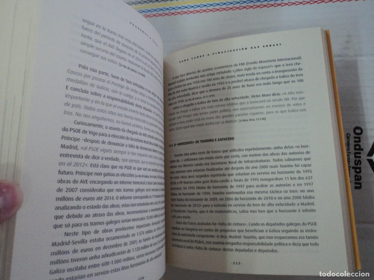 Libros de segunda mano: Perdemos o tren - Manuel Monge - Foto 3