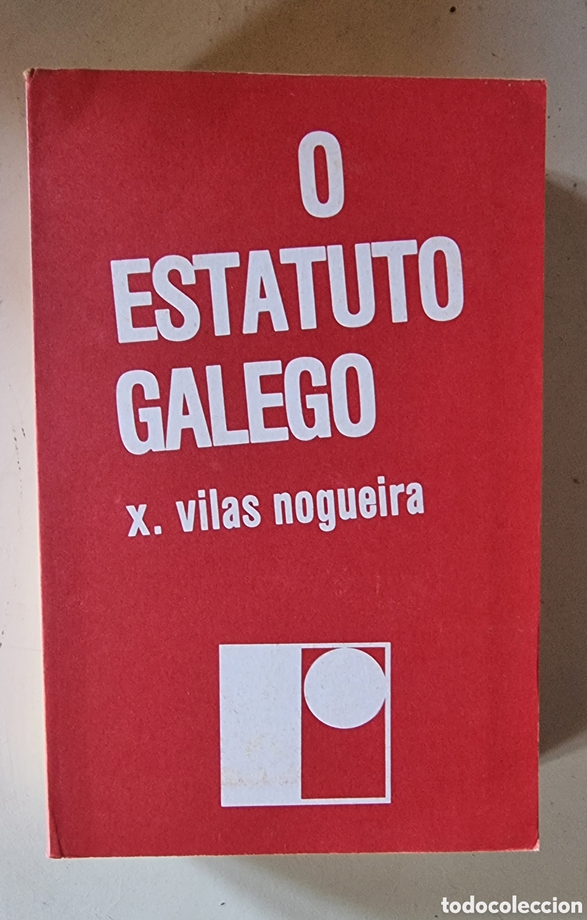 Libros de segunda mano: O ESTATUTO GALEGO - Foto 1
