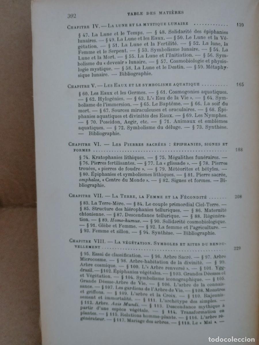 Libros de segunda mano: MIRCEA ELIADE. TRAIT&Eacute; DHISTOIRE DES RELIGIONS .PAYOT - Foto 4