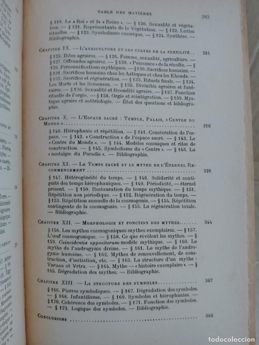 Libros de segunda mano: MIRCEA ELIADE. TRAIT&Eacute; DHISTOIRE DES RELIGIONS .PAYOT - Foto 5