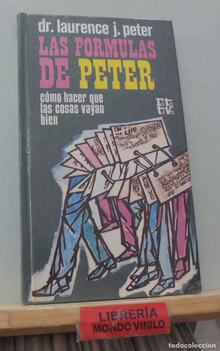 Libros de segunda mano: Las formulas de Peter. Laurence J. Peter - Foto 1