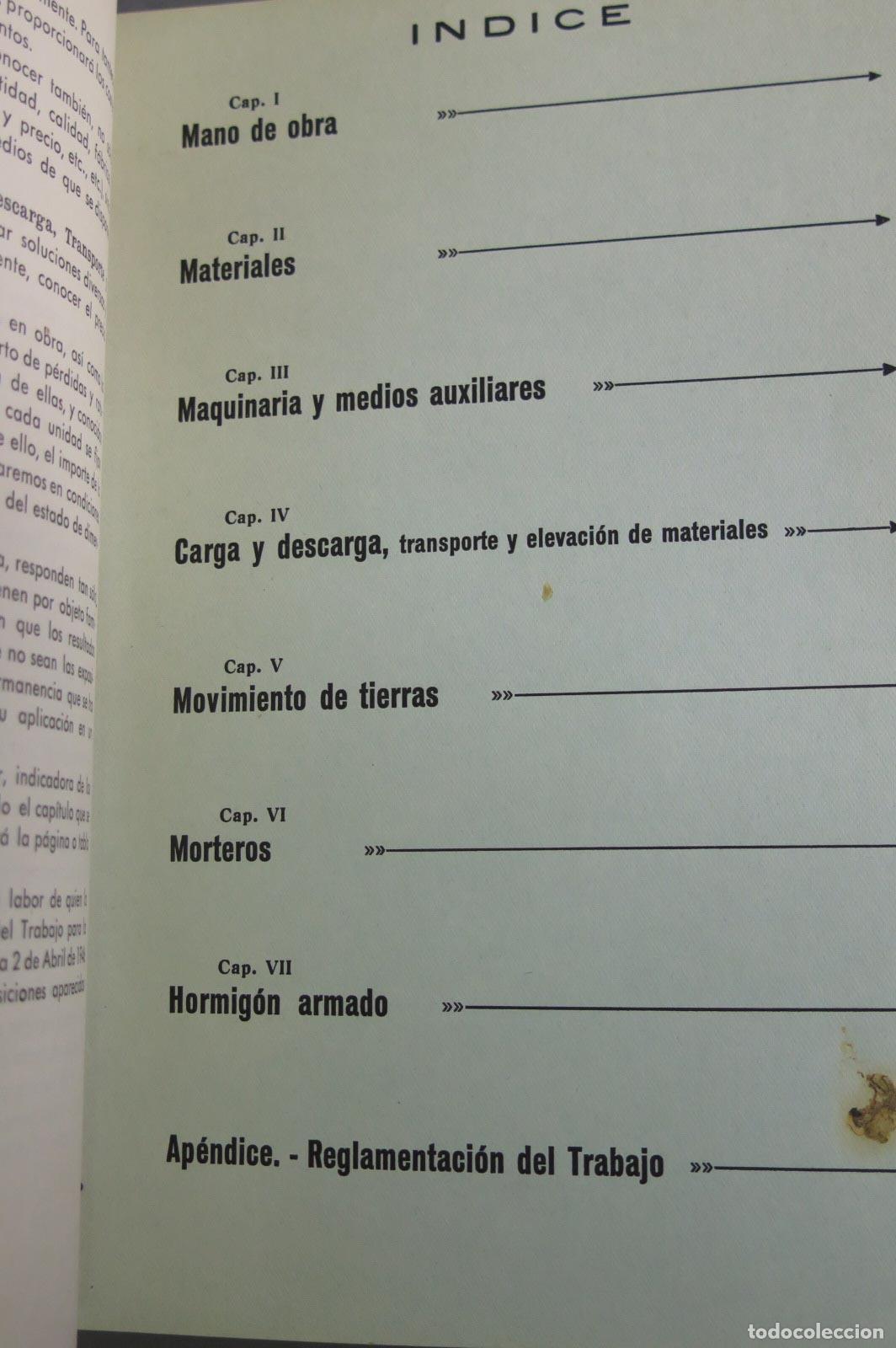 Libros de segunda mano: Rendimientos y valoraciones de obras. FONT. 2 TOMOS - Foto 2