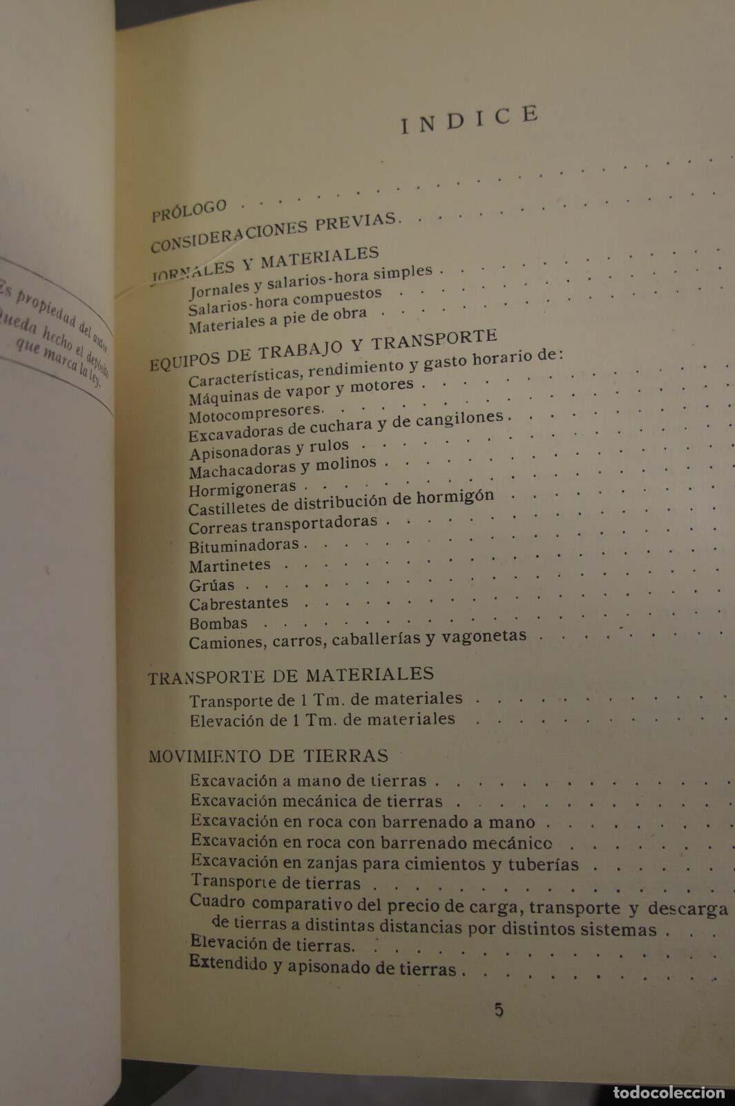 Libros de segunda mano: EL RENDIMIENTO Y EL COSTE EN LA CONSTRUCCION. MARTORELL - Foto 2