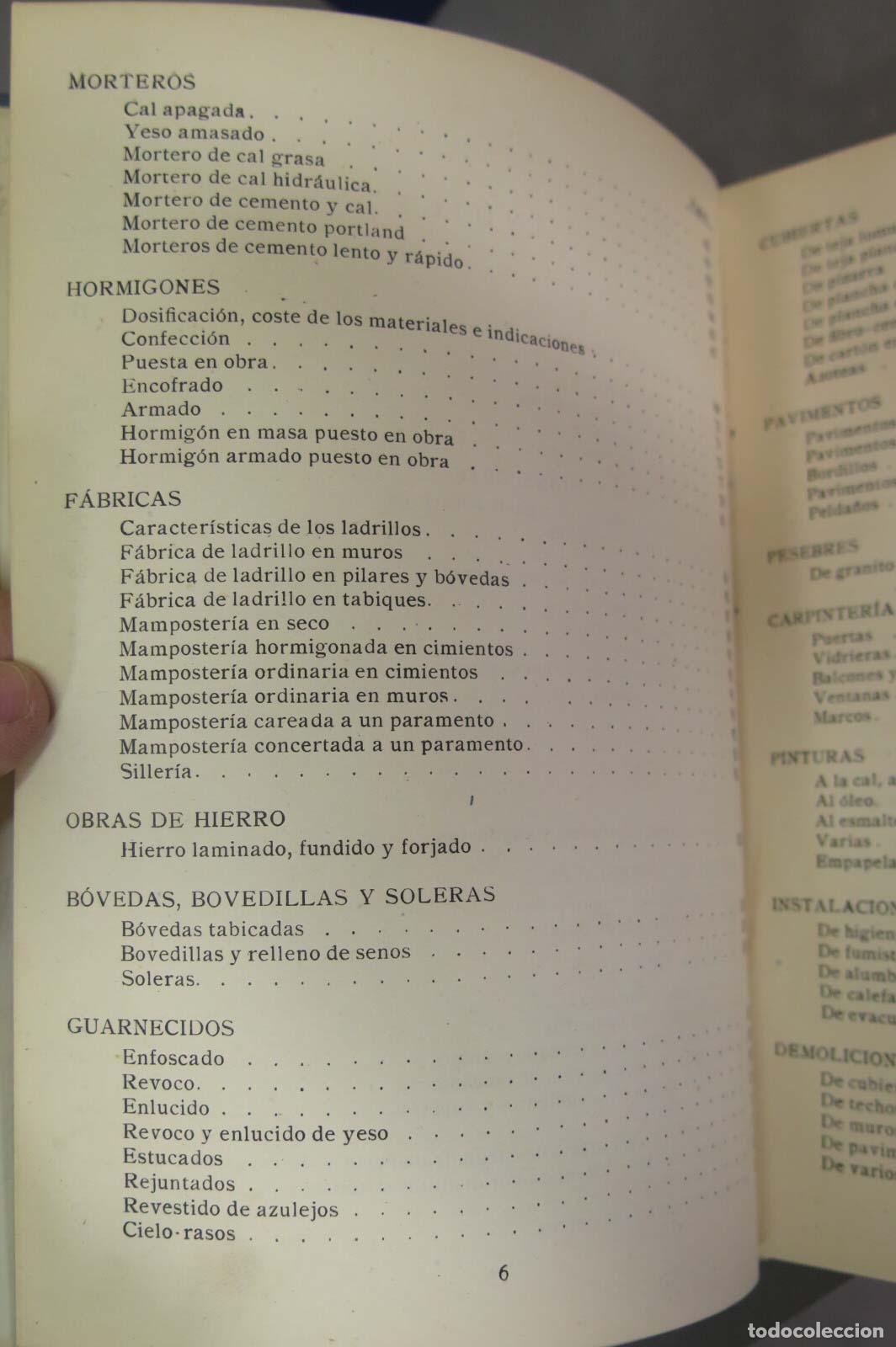 Libros de segunda mano: EL RENDIMIENTO Y EL COSTE EN LA CONSTRUCCION. MARTORELL - Foto 3
