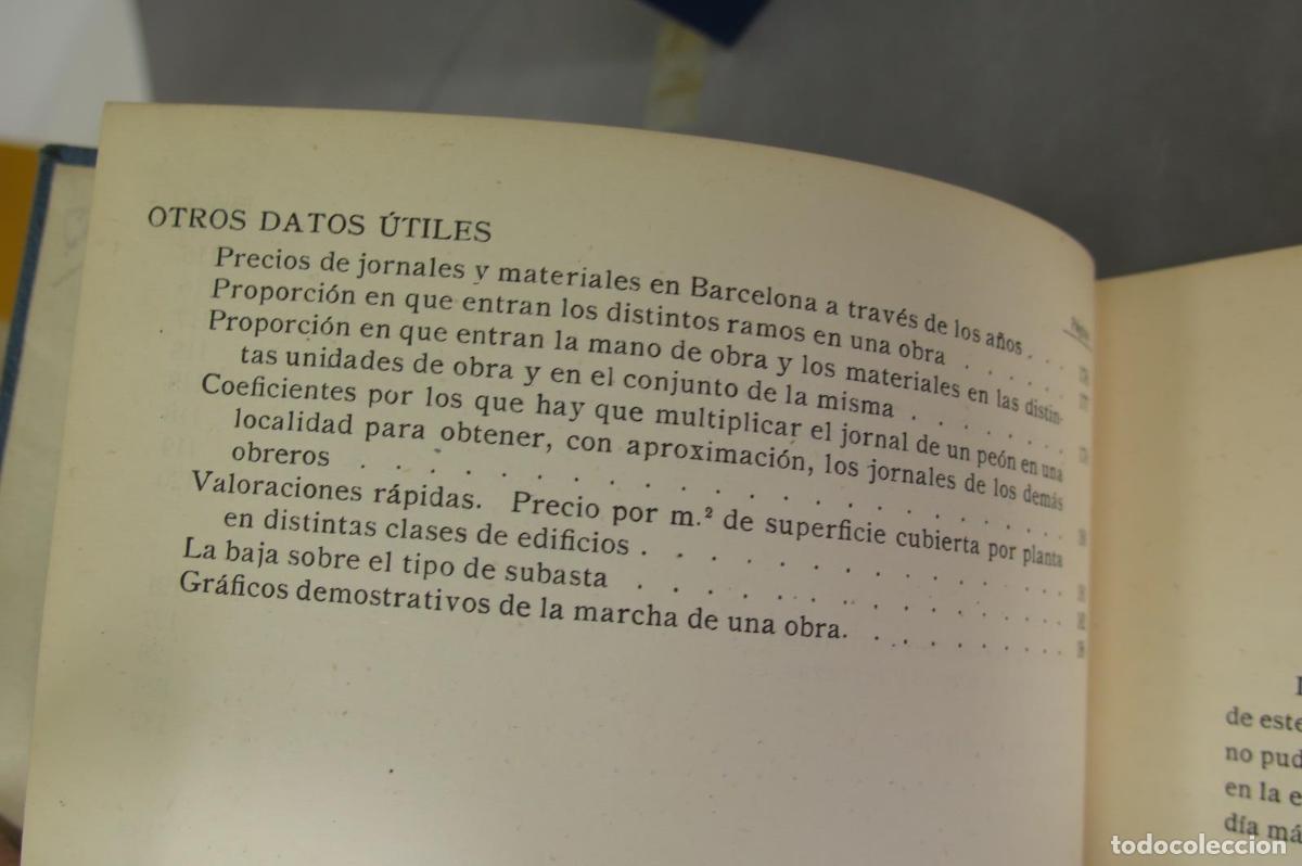 Libros de segunda mano: EL RENDIMIENTO Y EL COSTE EN LA CONSTRUCCION. MARTORELL - Foto 5