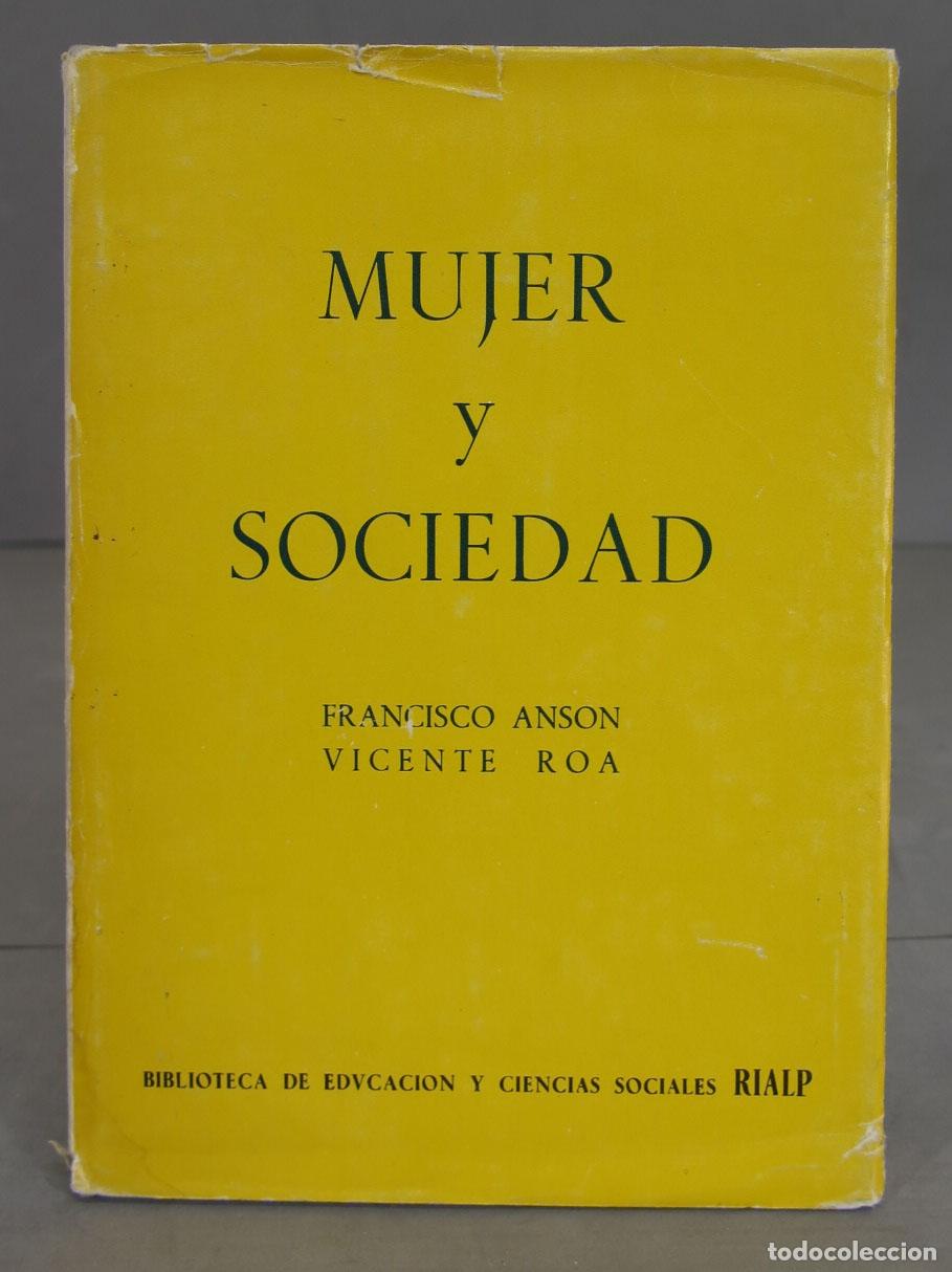 Libros de segunda mano: Mujer y sociedad. Francisco Ans&oacute;n y Vicente Roa - Foto 1