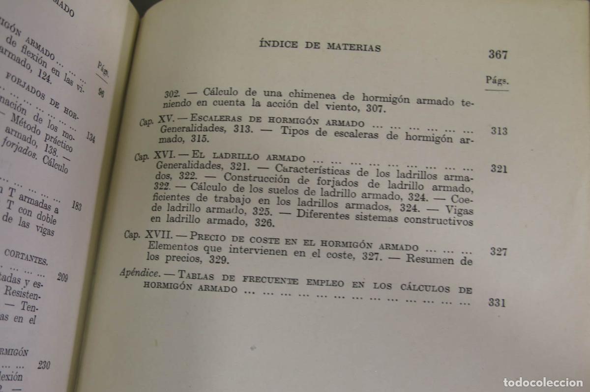 Libros de segunda mano: Construcciones de hormig&oacute;n armado. ZIEGLER - Foto 5
