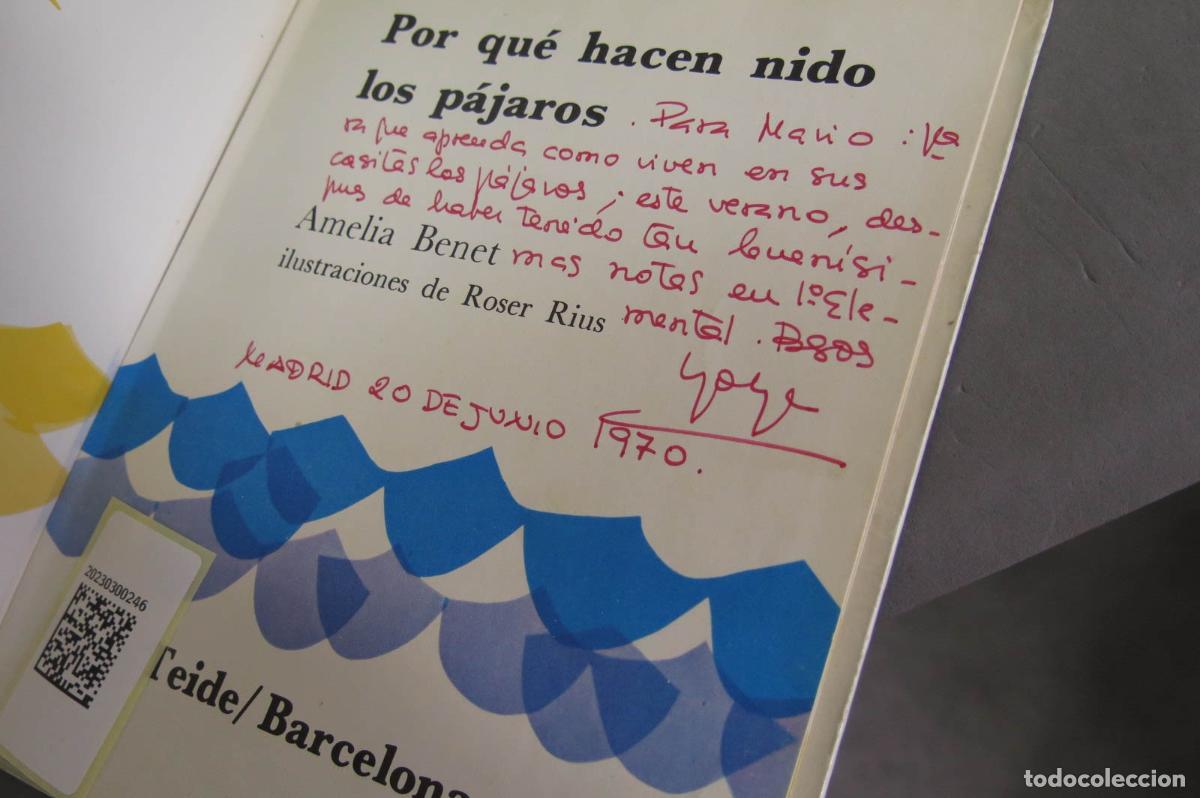 Libros de segunda mano: POR QUE HACEN NIDO LOS PAJAROS. TEIDE - Foto 2
