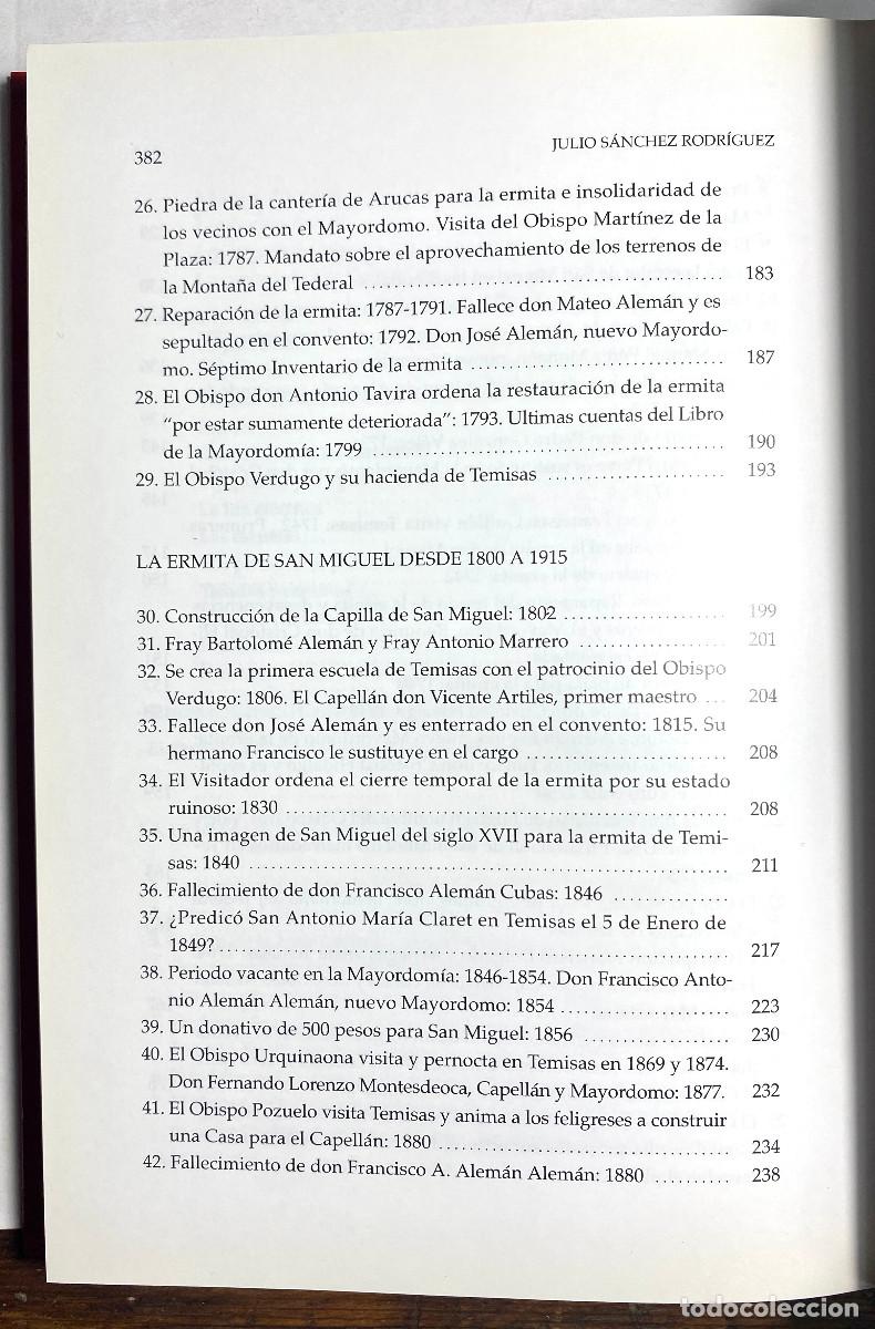 Libros de segunda mano: TEMISAS - JULIO S&Aacute;NCHEZ RODR&Iacute;GUEZ - 2002 - Foto 6