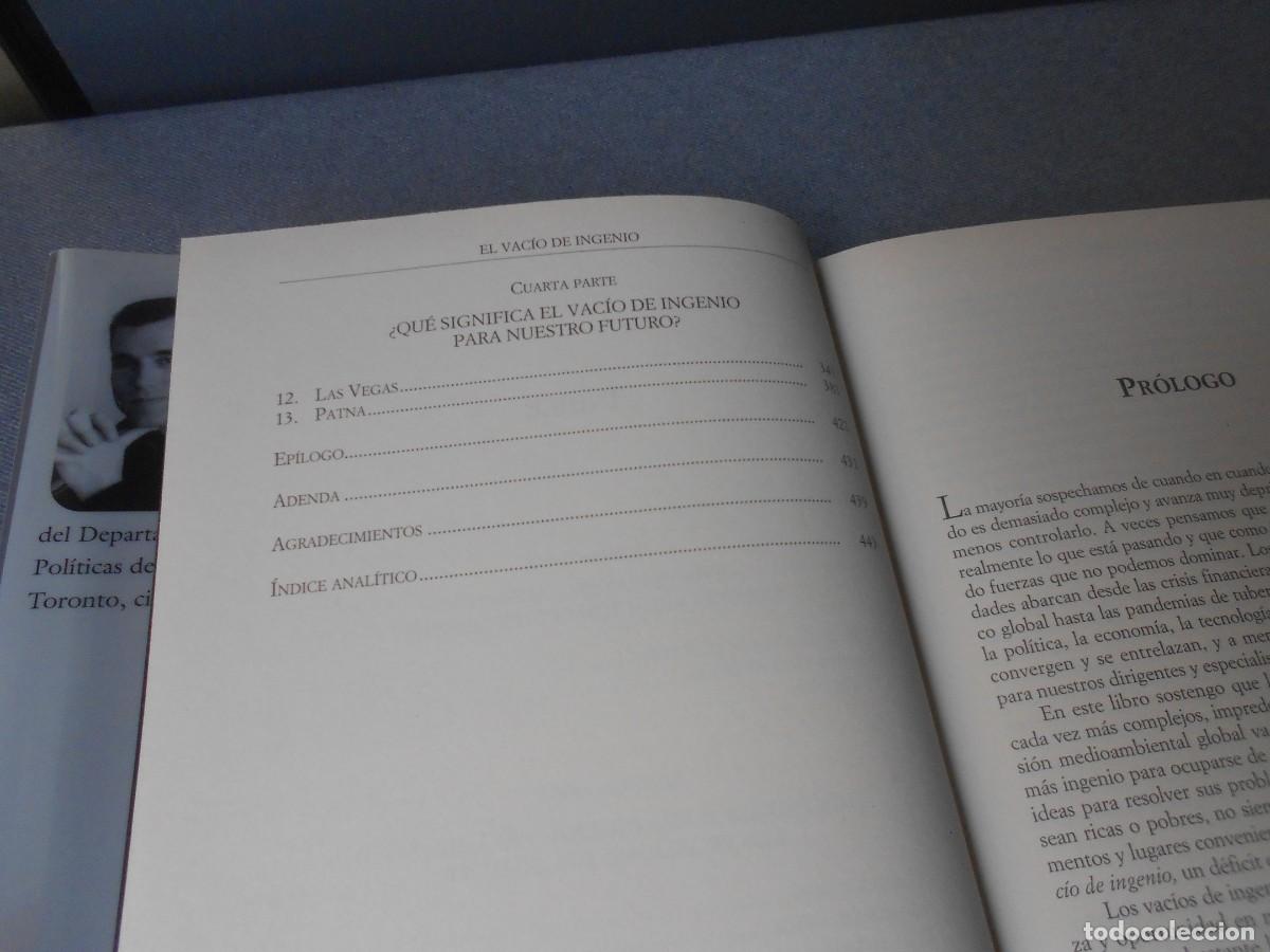 Libros de segunda mano: EL VACIO DE INGENIO - Foto 6