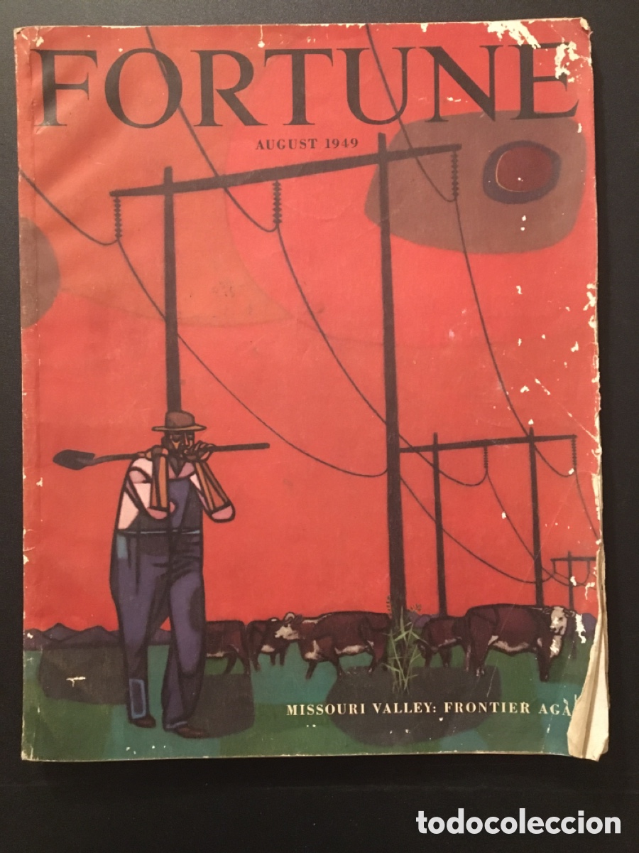 Libros de segunda mano: Fortune Magazine. August 1949 - Foto 1