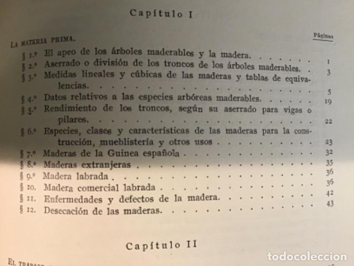 Libros de segunda mano: LA MADERA, E. ANGUERA E. TARRAG&Oacute; - Foto 11