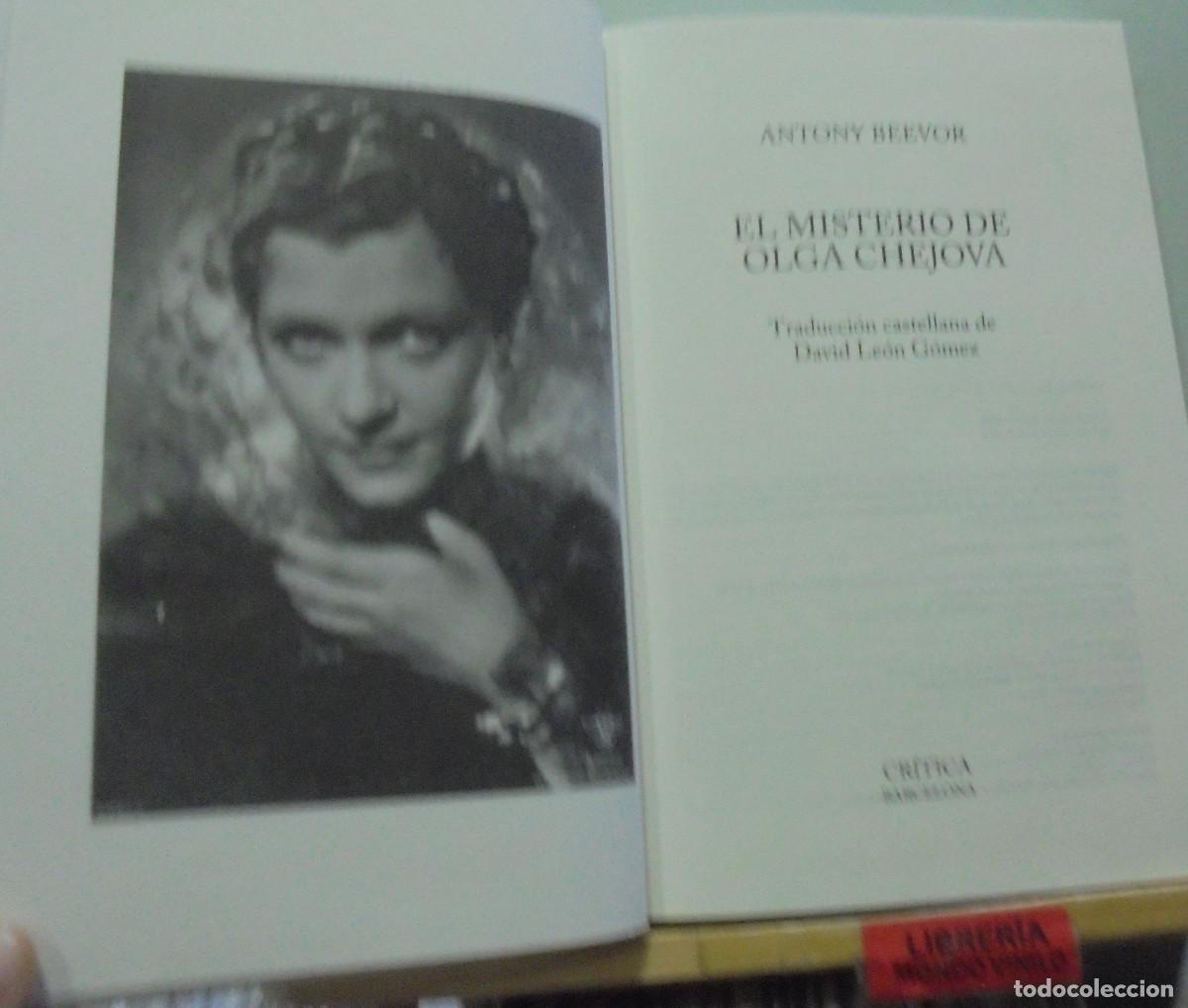 Libros de segunda mano: El misterio de Olga Chejova. Antony Beevor - Foto 2