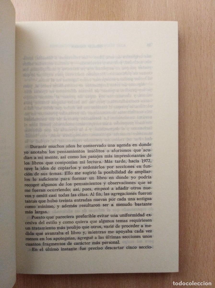 Libros de segunda mano: PENSAMIENTOS EN UNA ESTACI&Oacute;N SECA. Gerald Brenan - Foto 5