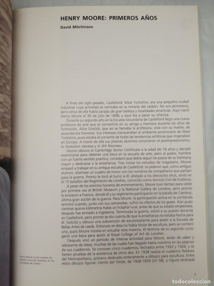 Libros de segunda mano: Henry Moore (Primera edici&oacute;n, tapa dura) - Foto 4
