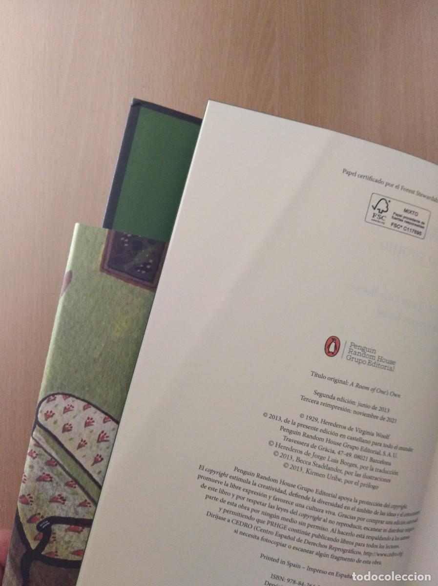 Libros de segunda mano: UN CUARTO PROPIO. Virginia Woolf - Foto 6