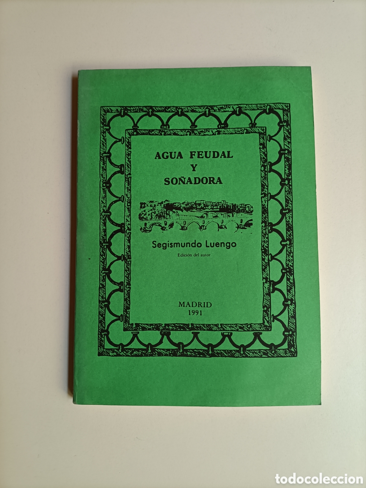 Libros de segunda mano: Agua feudal y so&ntilde;adora Segismundo Luengo - Foto 2