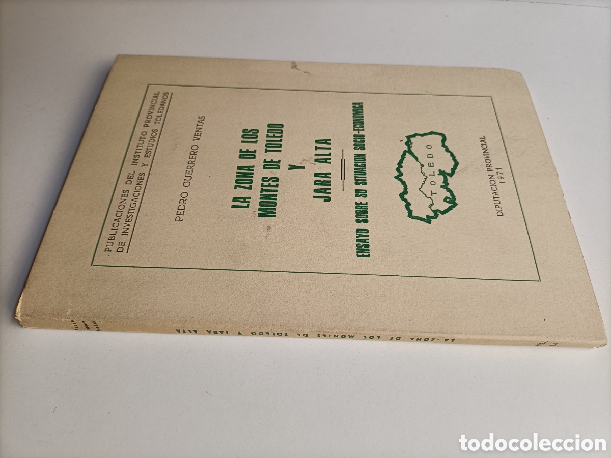 Libros de segunda mano: La zona de los Montes de Toledo y Jara alta. Ensayos sobre su situaci&oacute;n socioecon&oacute;mica Pedro Guerrer