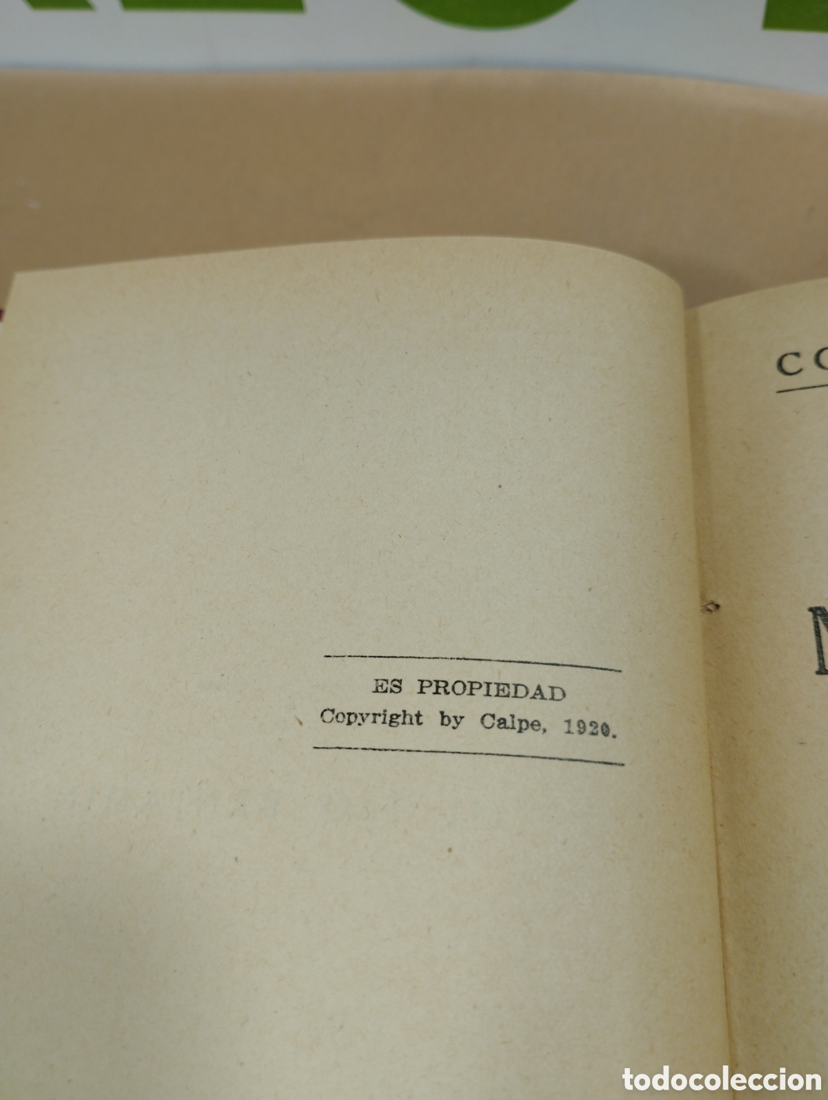 Libros de segunda mano: Mi t&iacute;o Benjam&iacute;n. Claude Tillier. Colecci&oacute;n universal. Madrid 1920 - Foto 3