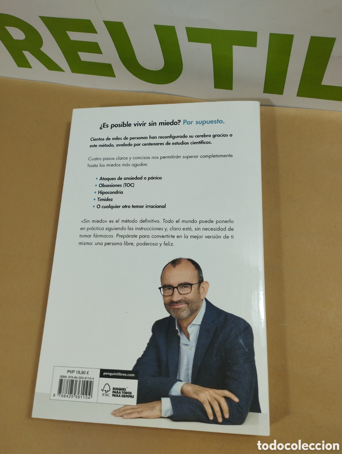 Libros de segunda mano: Rafael santandreu. Sin miedo. Grijalbo. - Foto 2