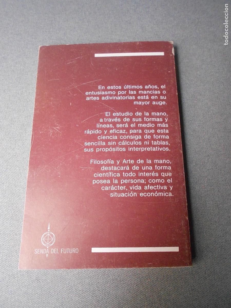 Libros de segunda mano: FILOSOFIA Y ARTE DE LA MANO - Foto 9