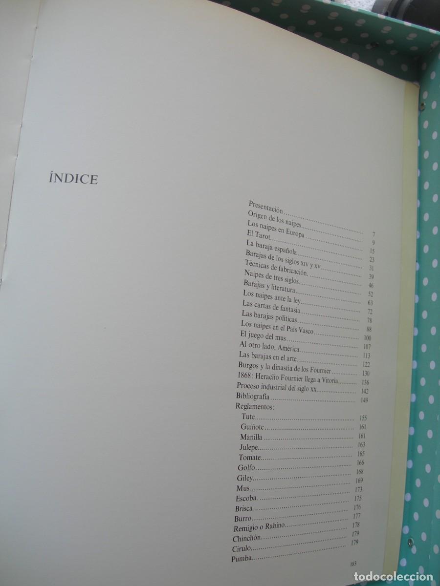 Libros de segunda mano: NAIPES ESPA&Ntilde;OLES / M. LLANO GOROSTIZA - Foto 5