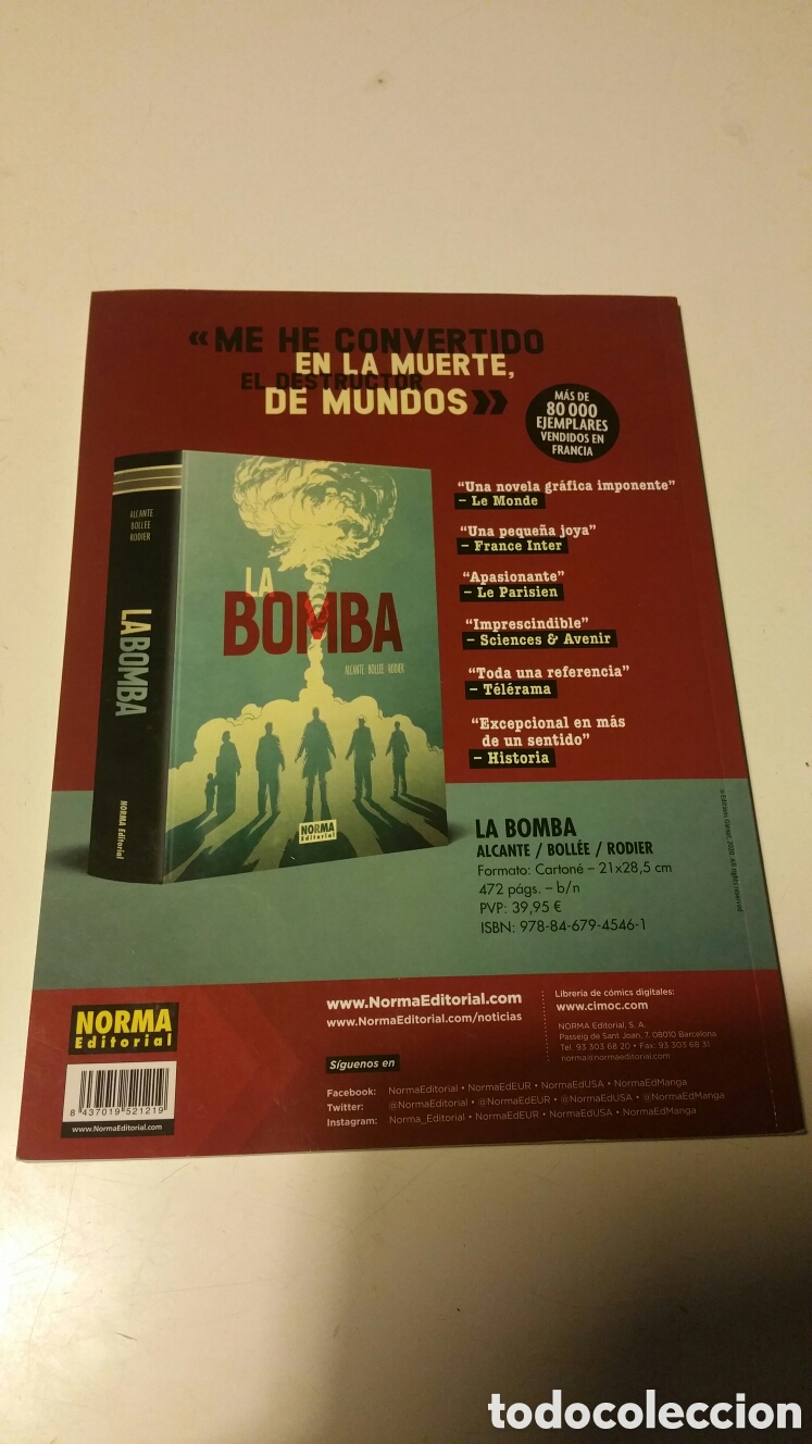 Libros de segunda mano: Descubre + plus, c&oacute;mic europeo. Editorial Norma 2021. - Foto 3