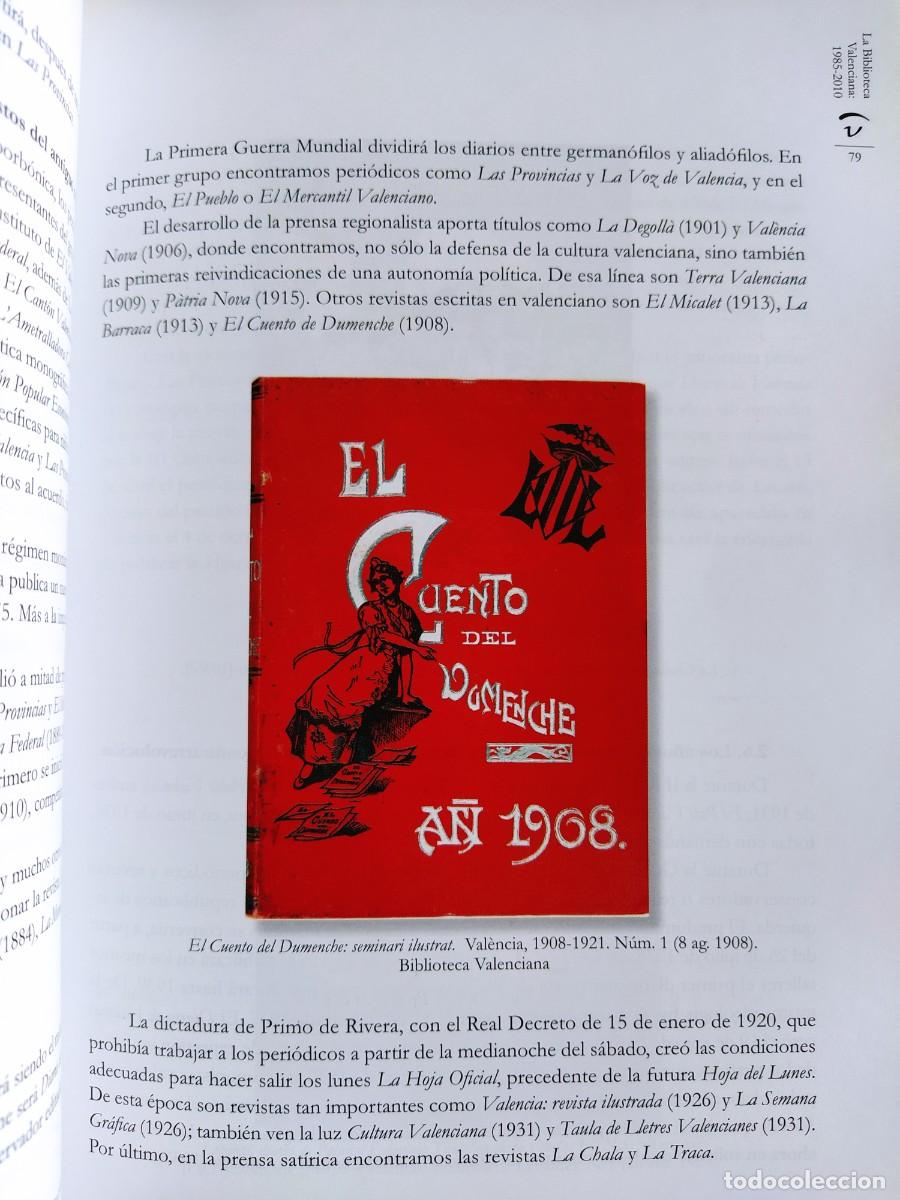 Libros de segunda mano: LA BIBLIOTECA VALENCIANA 1985 - 2010 - Foto 7