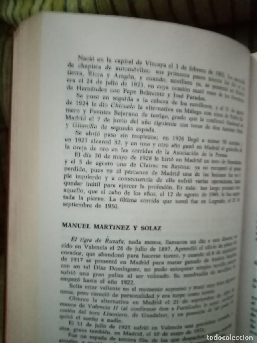 Libros de segunda mano: HISTORIA DE LOS MATADORES DE TOROS - Foto 5