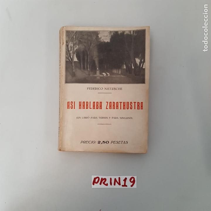 Libros de segunda mano: As&iacute; hablaba Zarathrusca - Foto 1
