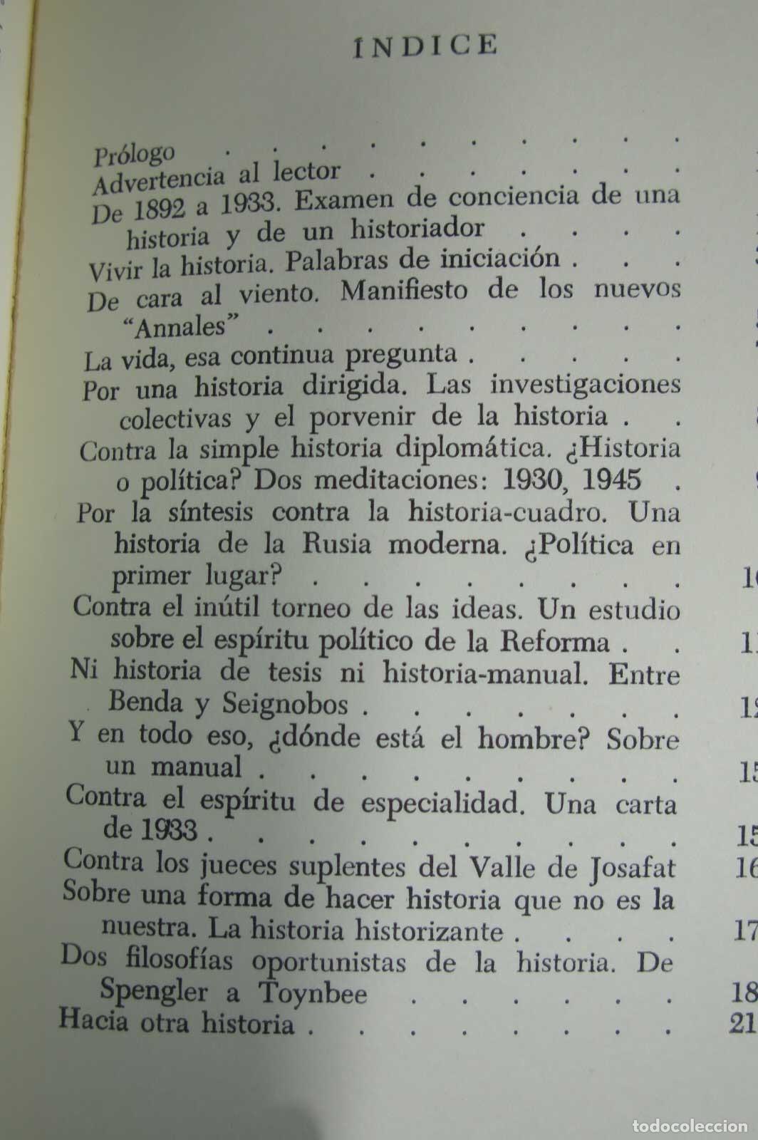 Libros de segunda mano: Combates por la Historia. Febvre - Foto 2