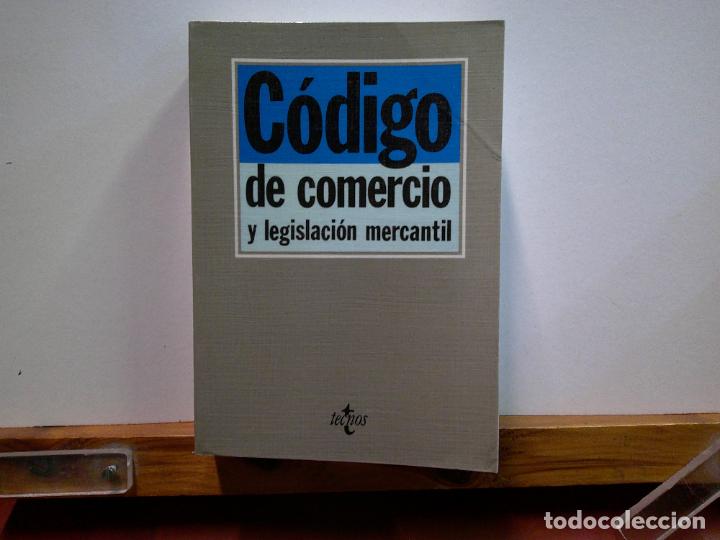 Libros de segunda mano: C&Oacute;DIGO DE COMERCIO Y LEGISLACI&Oacute;N MERCANTIL. EDICIONES TECNOS. - Foto 1