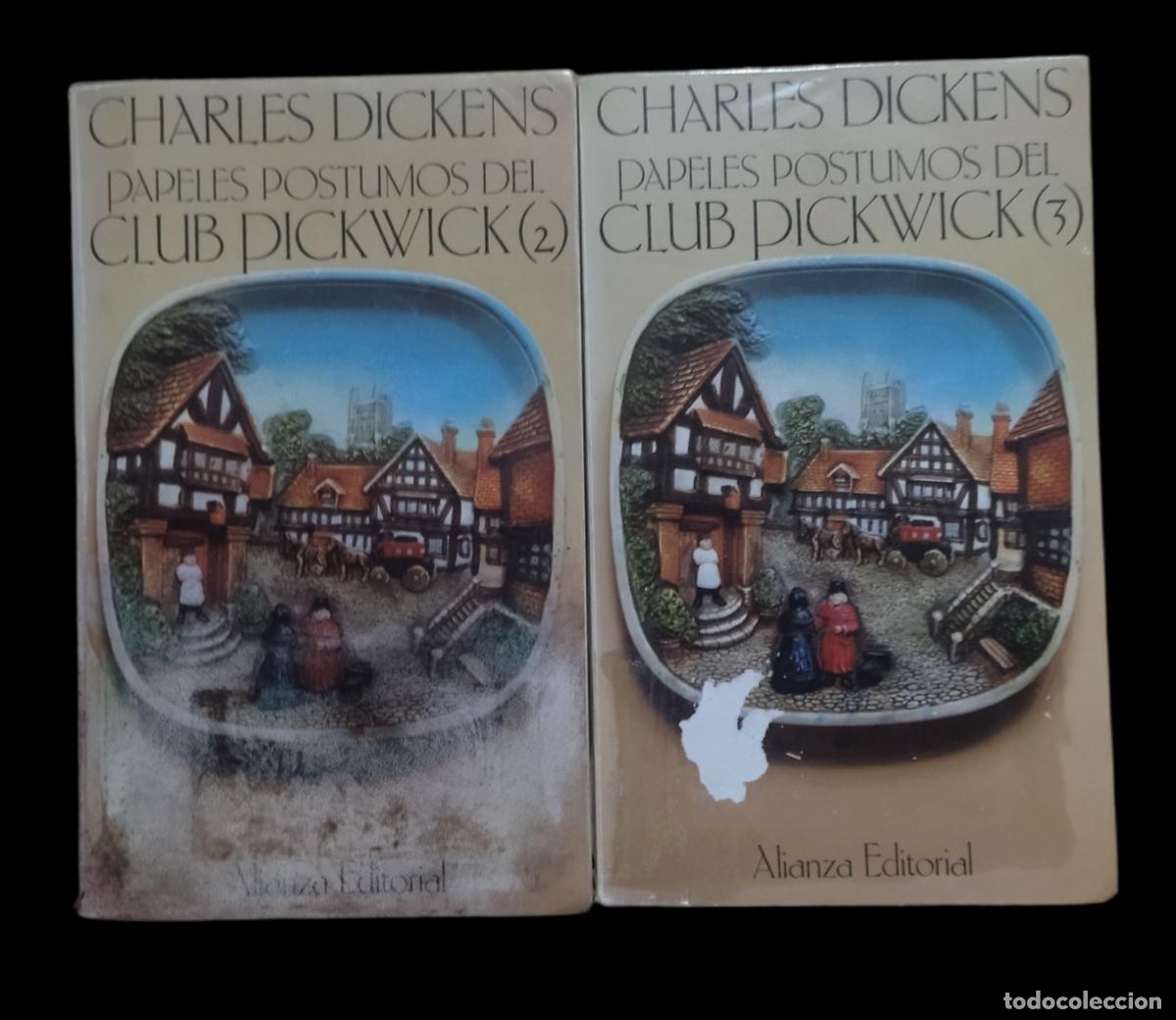 Libros de segunda mano: PAPELES P&Oacute;STUMOS DEL CLUB PICKWICK 2 Y 3 / CHARLES DICKENS. - Foto 1