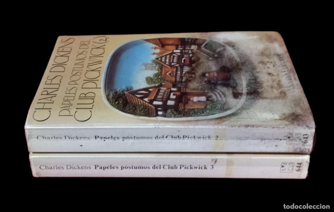 Libros de segunda mano: PAPELES P&Oacute;STUMOS DEL CLUB PICKWICK 2 Y 3 / CHARLES DICKENS. - Foto 5