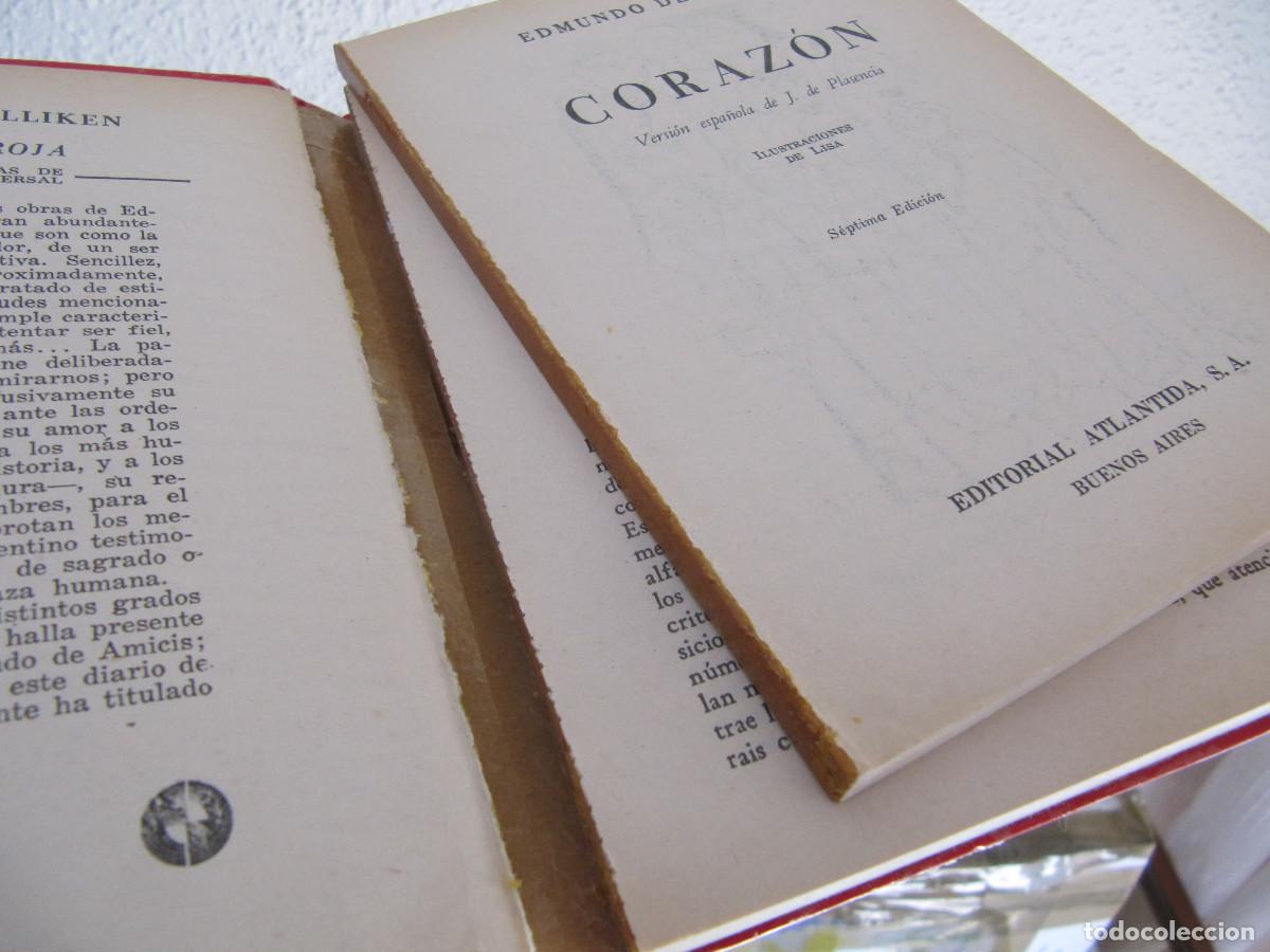 Libros de segunda mano: EDMUNDO DE AMICIS - CORAZON - BIBLIOTECA BILLIKEN - Foto 8
