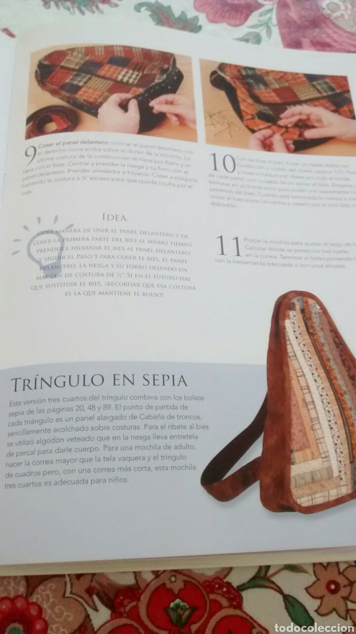 Libros de segunda mano: 21 SENSACIONALES BOLSOS DE PATCHWORK DE SUSAN BRISCOE (DRAC) - Foto 5