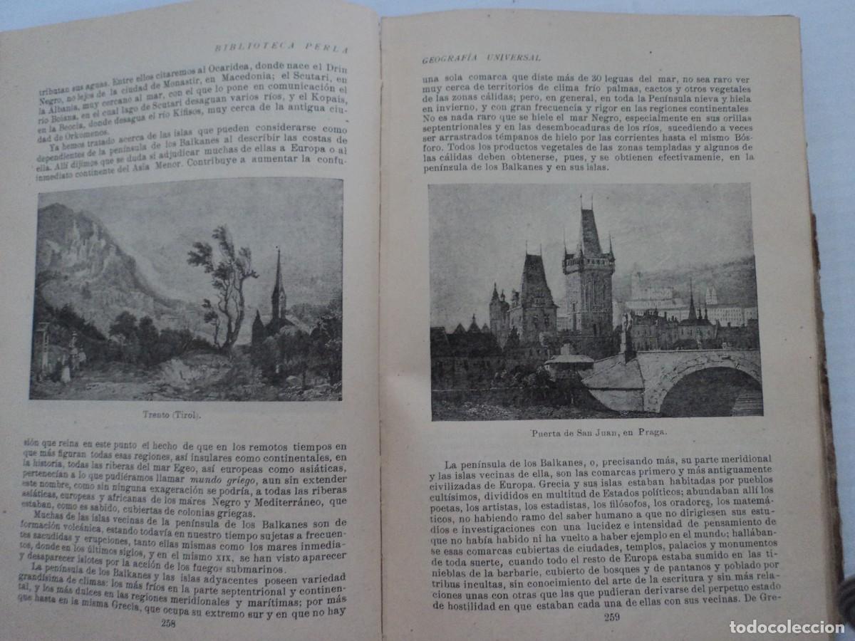 Libros de segunda mano: Geograf&iacute;a Universal - Calleja - Biblioteca Perla - Foto 6