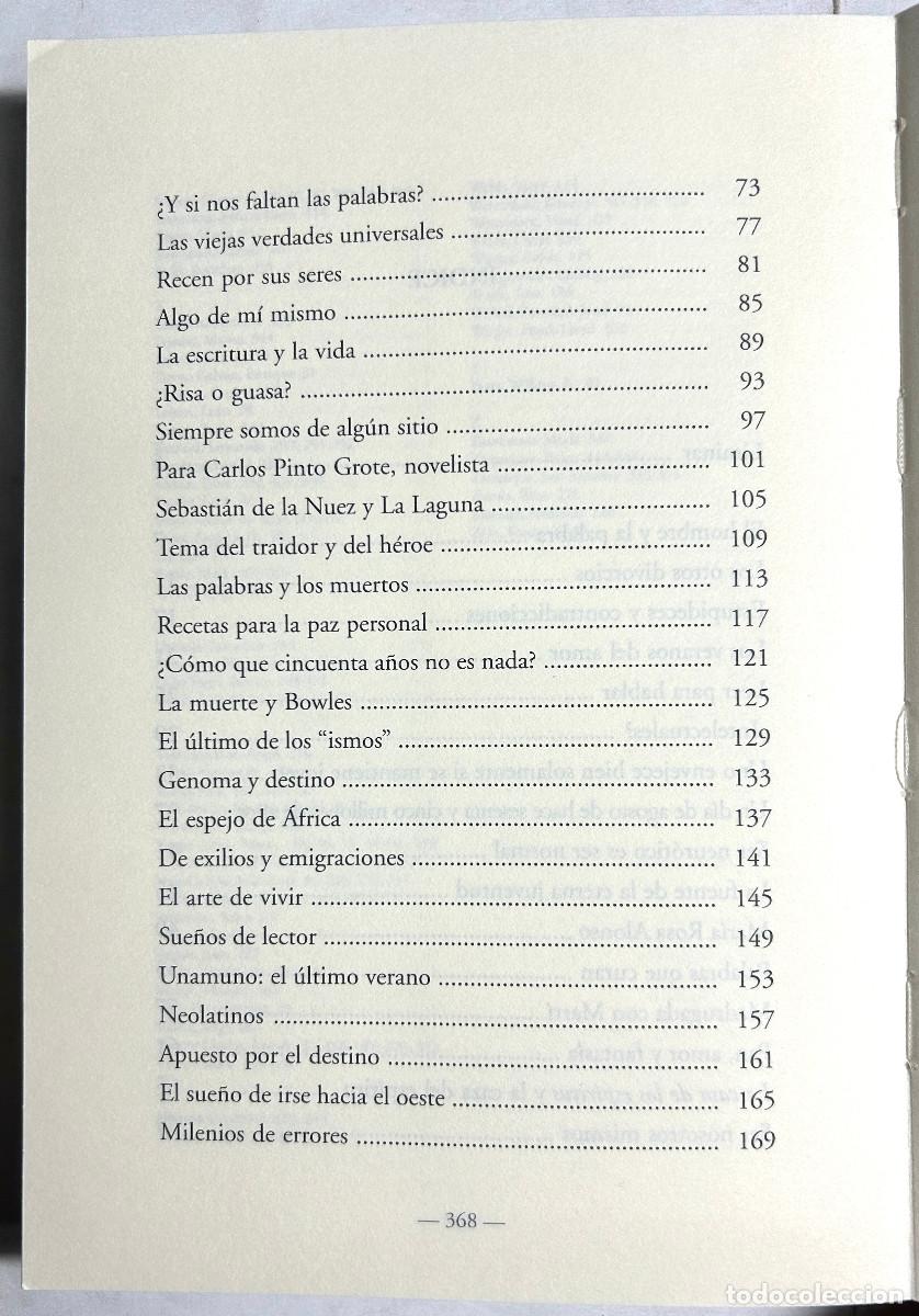 Libros de segunda mano: PROSAS N&Oacute;MADAS - JUAN MANUEL GARC&Iacute;A RAMOS - Foto 4