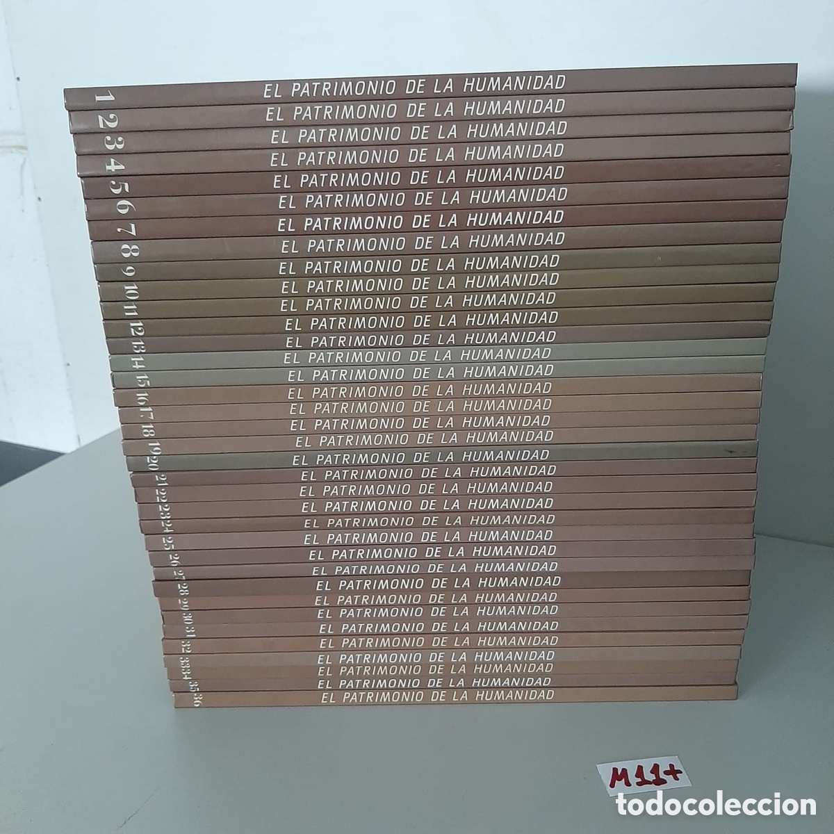 Libros de segunda mano: COLECCI&Oacute;N EL PATRIMONIO DE LA HUMANIDAD COMPLETA - Foto 1