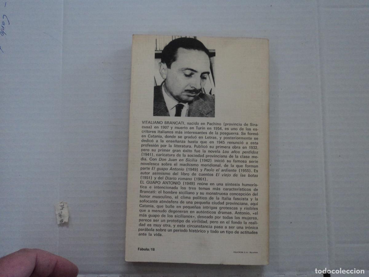 Libros de segunda mano: El guapo Antonio - Vitaliano Brancati - Foto 4