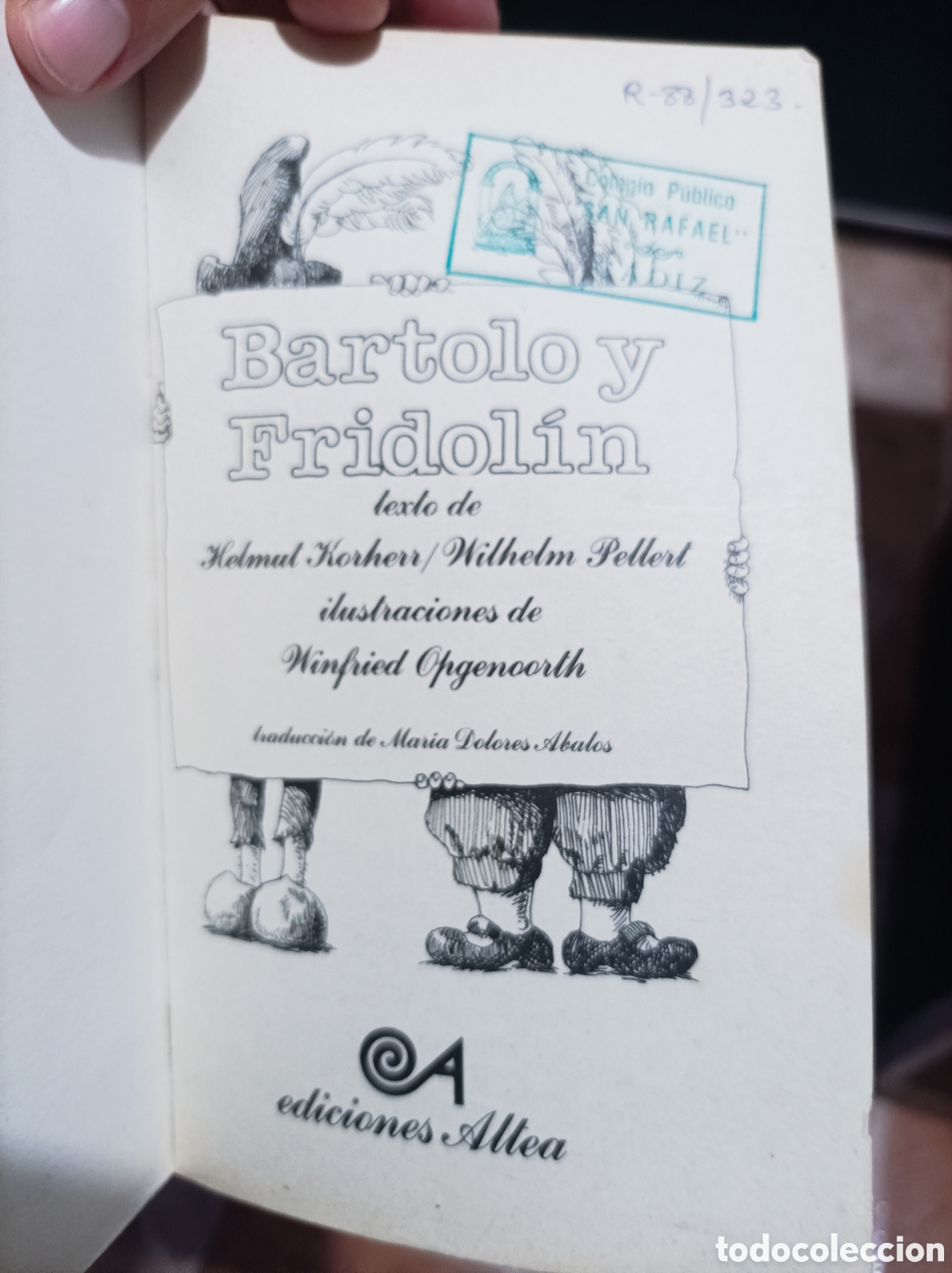 Libros de segunda mano: Bartolo y fridolin-Helmut Korherr-Wilhelm Pellert- altea Benjam&iacute;n - Foto 5