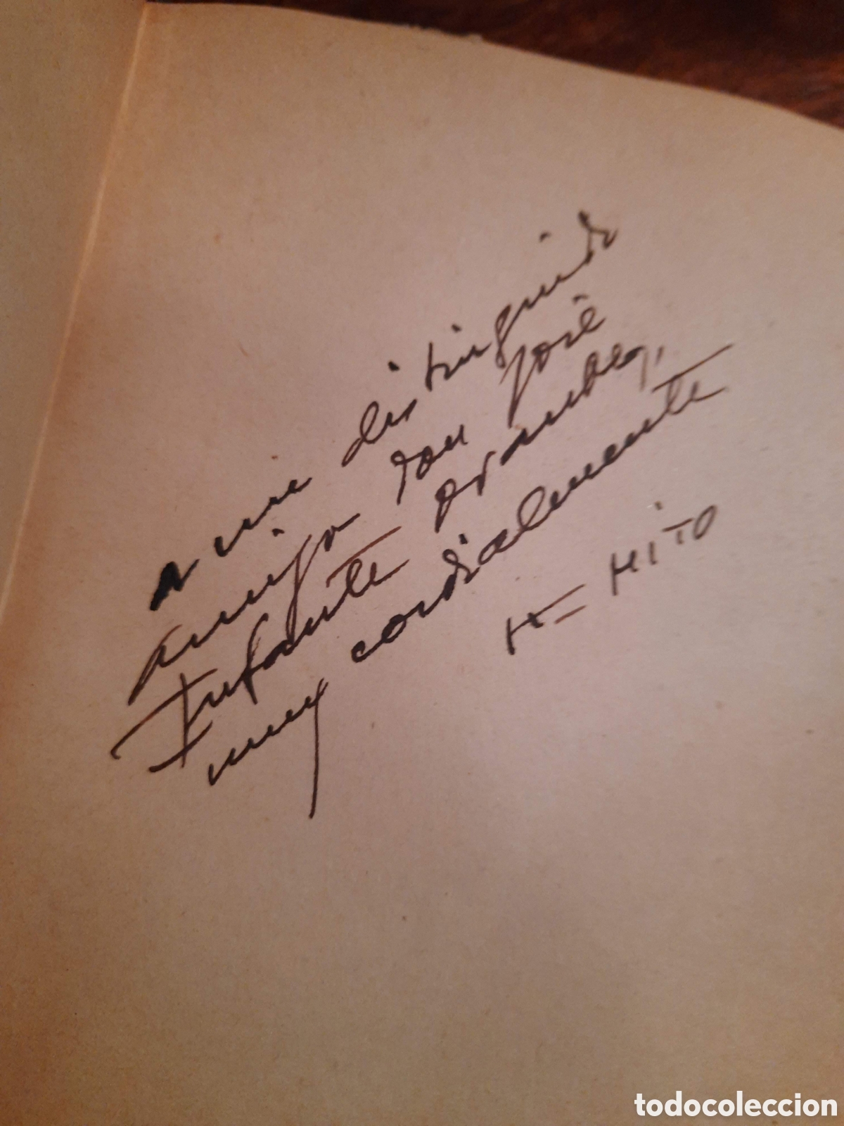 Libros de segunda mano: De la ceca a la meca, K-Hito (con su dedicatoria) - Foto 2