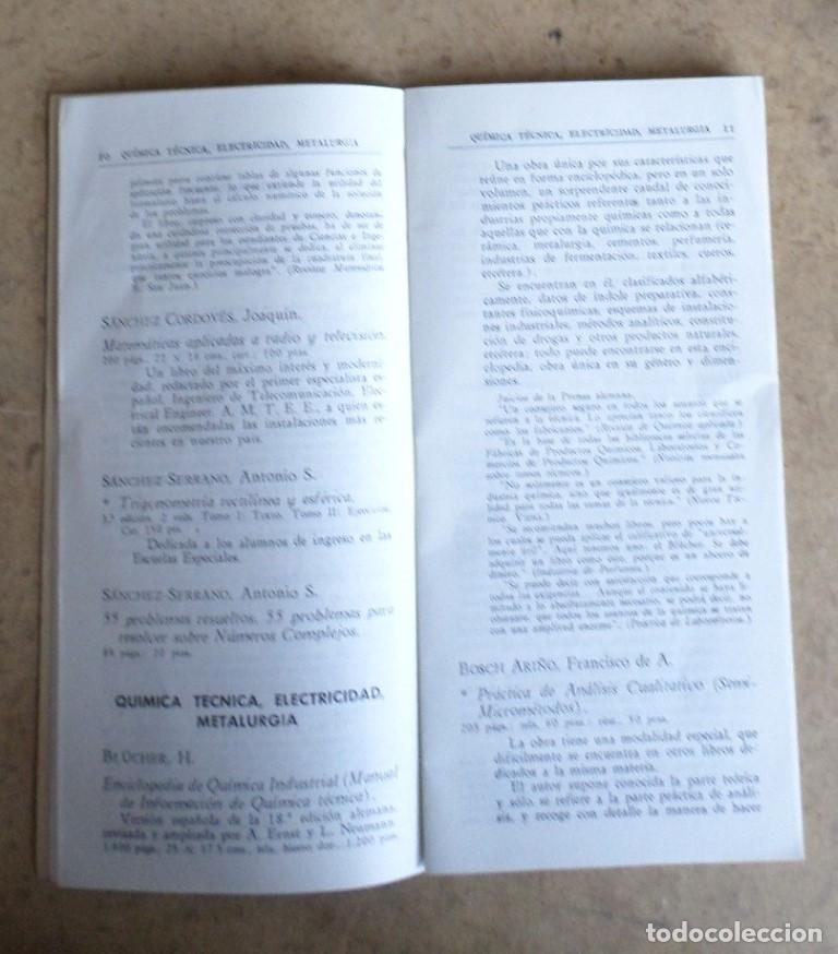 Libros de segunda mano: Catalogo general 1958 - Editorial TECNOS - Distribuidora IBER &ndash; AMER - Foto 4